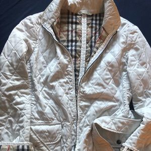 Quilted Burberry jacket